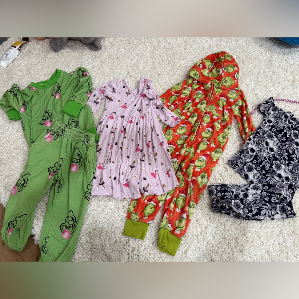 Posh Peanut Holiday Kids Pajama Set